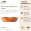 Rainforest Bowls Teak Fruit Bowl