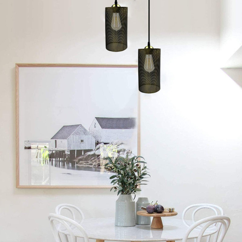 Anthonio 1 - Light Pendant, Yes, Brushed Brass/Black