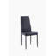 Chaise d'appoint rembourrée en cuir Keilly