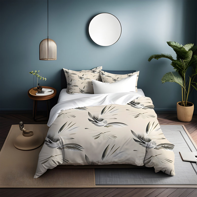 Abstract Duvet Cover, Twin Duvet Cover + 1 Queen Sham