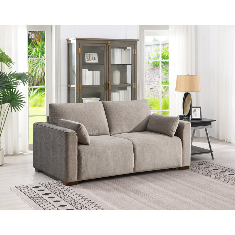 Scottsboro 3 Seater Sofa Bed, Stone