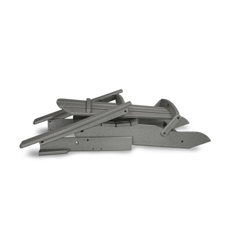 Adirondack pliant POLYWOOD Palm Coast, Gris ardoise