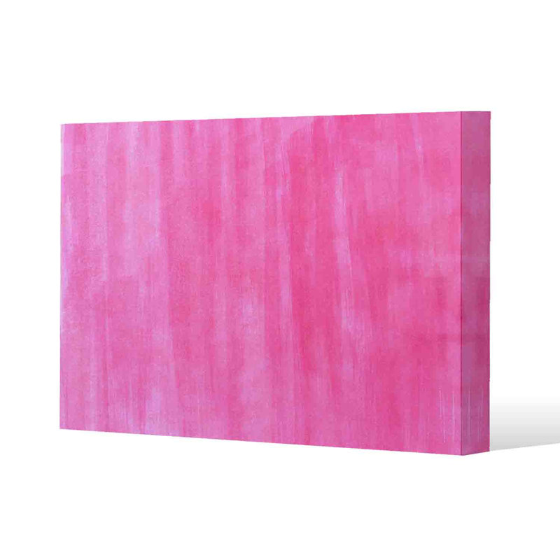 Pink Watercolour Strokes by Andrew Lee - Wrapped Canvas Print, 76cm H x 101cm W x 4cm D