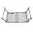 48'' Rectangular Adjustable Banquet Table