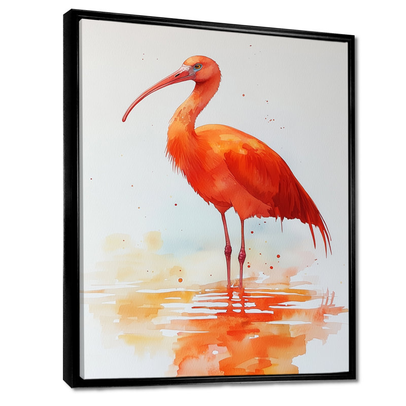 Aubreyona - Animals Wall Decor, Noir, Reproduction encadrée sans passe-partout, H 20 po x l 12 po