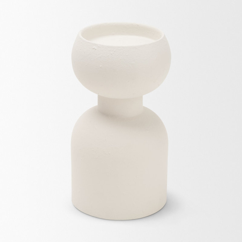 Petit porte-bougie empilé Pelar, 4.5L x 4.5W x 8.0H, Matte
