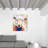 " Color Splash Sheep " Painting Print-25390376