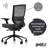 Melene Polyester Task Chair with Headrest-1824137819