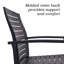 Ensemble de salle à manger pour 4 personnes avec chaises en aluminium-437520063-437520051