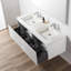 Meuble-lavabo flottant à double cuve Annaliya-1786020170