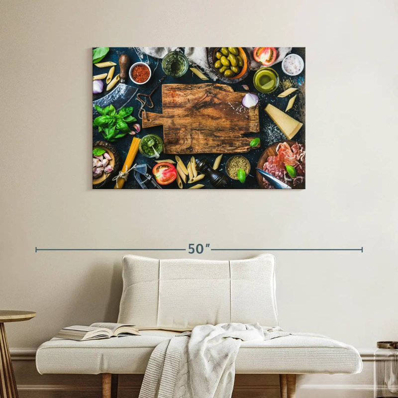 Cuisine italienne Senne, H 26 po x l 39 po