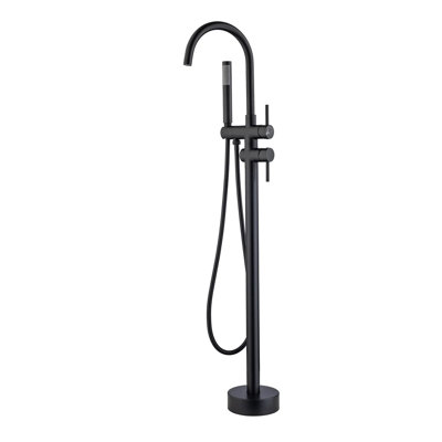 2 Handle Freestanding Tub Filler with Diverter