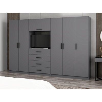 Elina Manufactured Wood Wardrobe