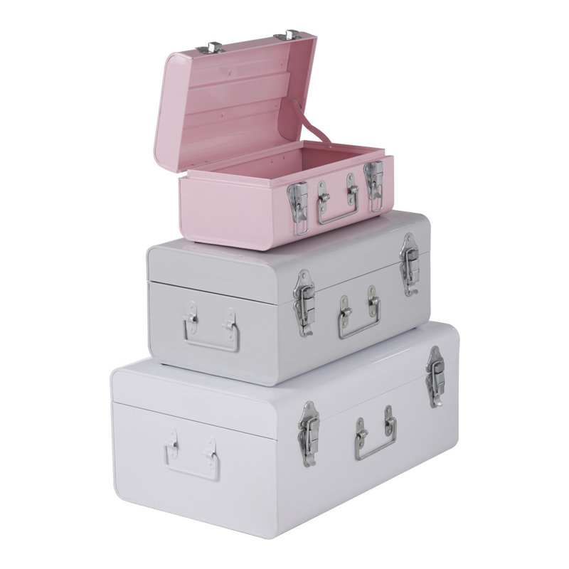 Abasi 3 Piece Accent Trunk Set