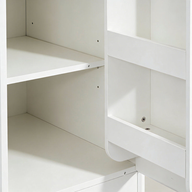 Armoire de rangement pour garde-manger avec portes, tablettes et tiroirs