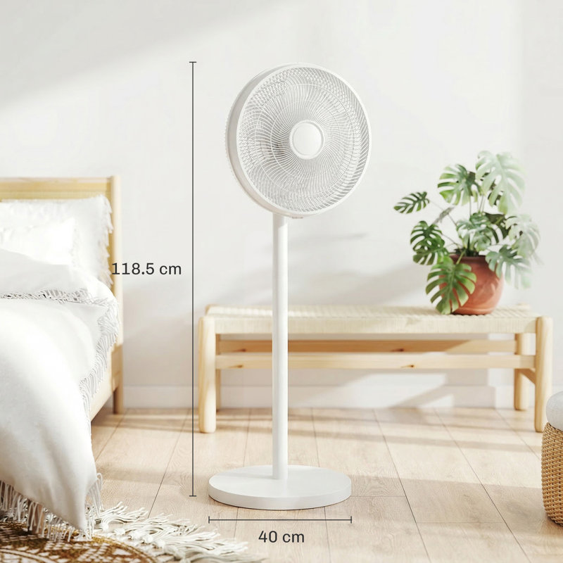 Floor Fan, White