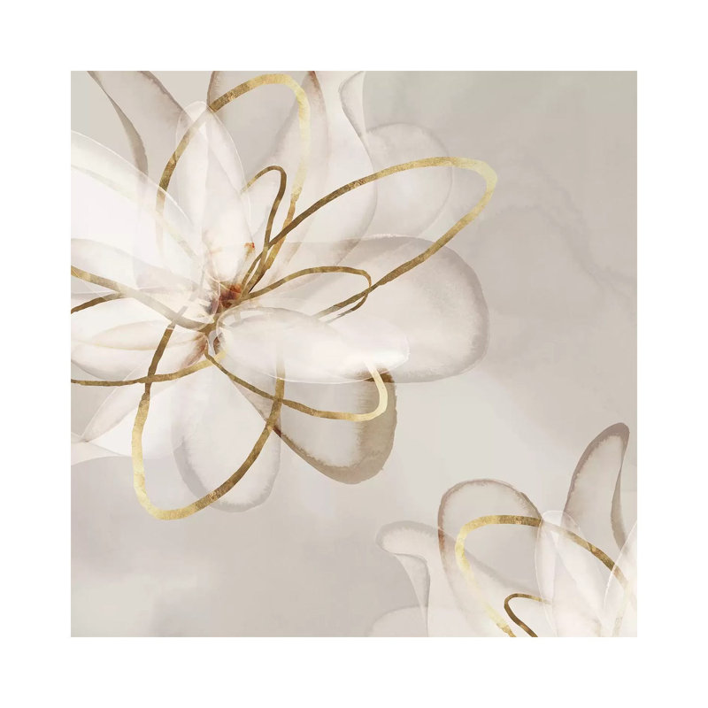 Beauté transparente I - Imprimé, Toile tendue, H 26 po x l 26 po x P 1,5 po, Sans cadre