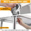 Table de travail en acier inoxydable avec roulettes, table de préparation commerciale 60 po x 24 po x 35 po, tablette réglable, dosseret pour la cuisine et le garage