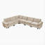 Ensemble de canapé modulaire 6 pièces Modern Contemporary-1069261826
