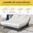 Multi Functional Adjustable Bed Frame with Tilting Headboard and Footboard ,Wireless Remote Control Zero ,Gravity Experience, Silent Motor Drive, Comfortable and Fashionable-578325438