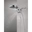 Pomme de douche double à 5 jets et douche à main avec Lumicoat Hydrocain 1,75 gallons par minute-60696660