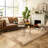 Blakes Solid Color Handmade Faux Sheepskin Area Rug in Beige-186776335