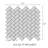 1" x 1" Marble Mosaic Tile