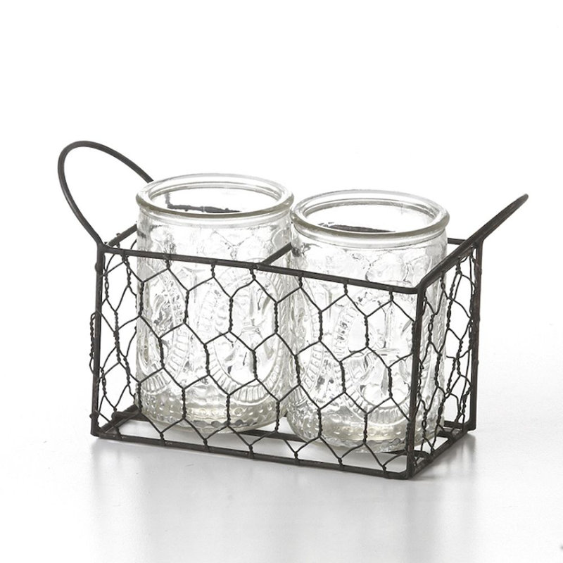 Porte-votive en verre