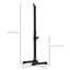 HOMCOM Adjustable Squat Rack for Home Gym Exercise Max Load 150kg 124-154cm