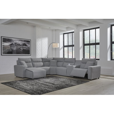 Modmax 6-Piece Power Reclining Sectional with Chaise