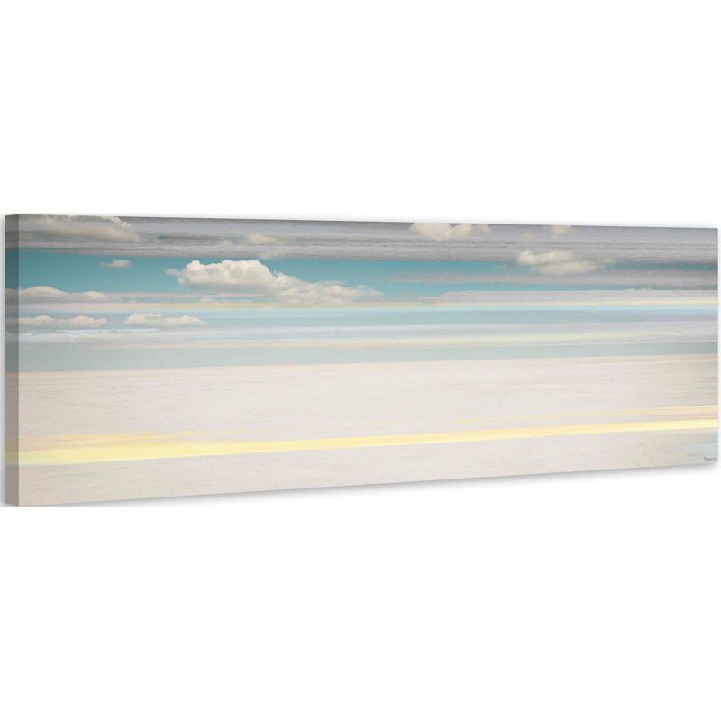 " Distant Clouds " by Parvez Taj, 15" H x 45" W
