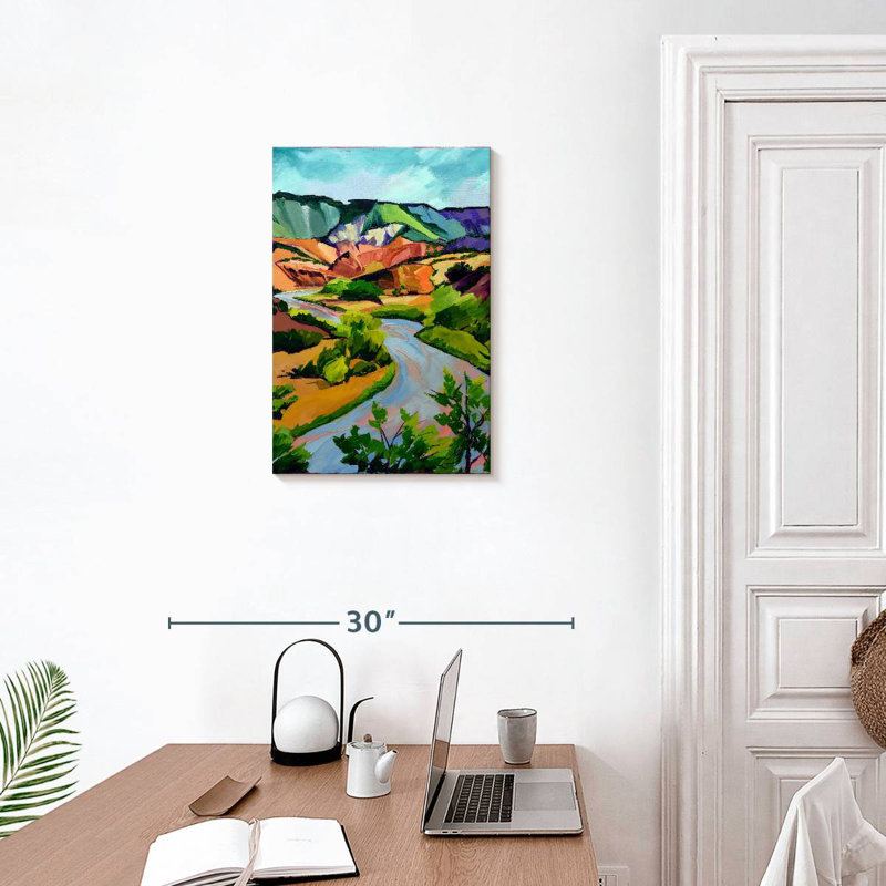 Hannes New Mexico Landscape, 24" H x 16" W