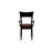 Ingrid 19.25'' H Upholstered Cherry Armchair-22354366-59696585