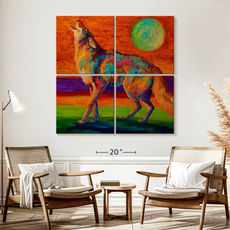 Brampt Howl, 57" H x 57" W