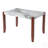 4-Piece Dining Set With Marble-Look Table, Upholstered Chairs, And Bench, Space-Saving Design For Modern Dining Rooms-907190995