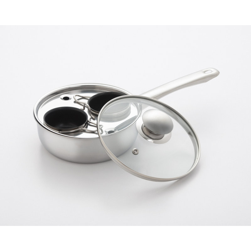 Cook Pro Non Stick Stainless Steel Egg Poacher
