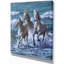 «Three Horses Courir en bord de mer», peinture-29489984-35111559