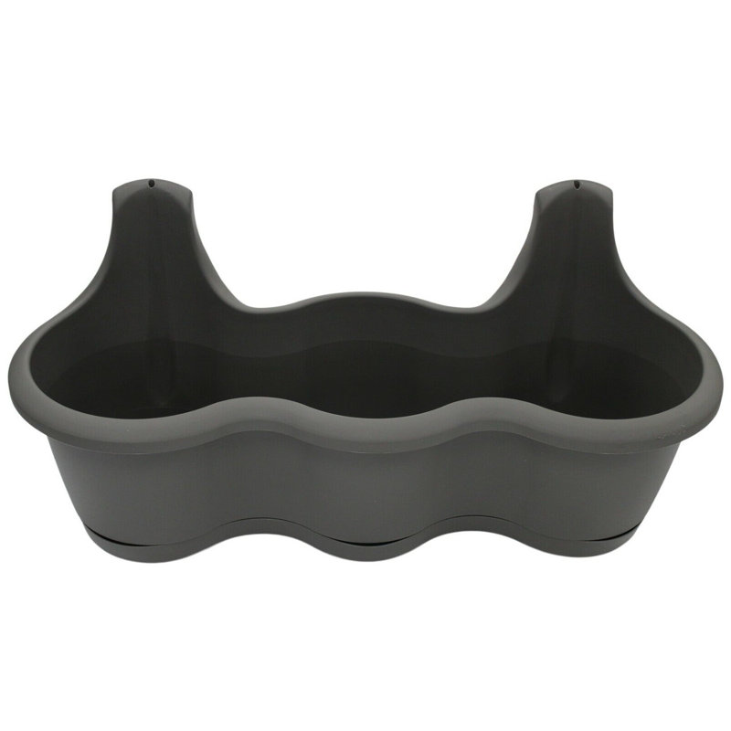 Alamae Wall Planter, Grey