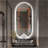 Oval Backlit LED Bathroom Vanity Mirror 24 x 36 Inch-224863229