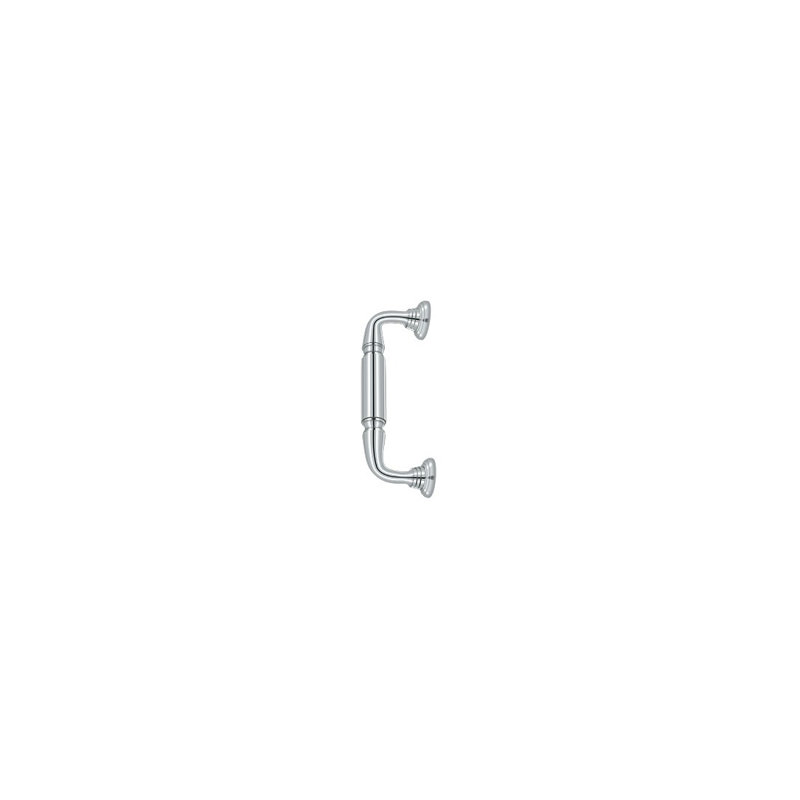 Brass Shutter / Door Accessory, Bright Chrome