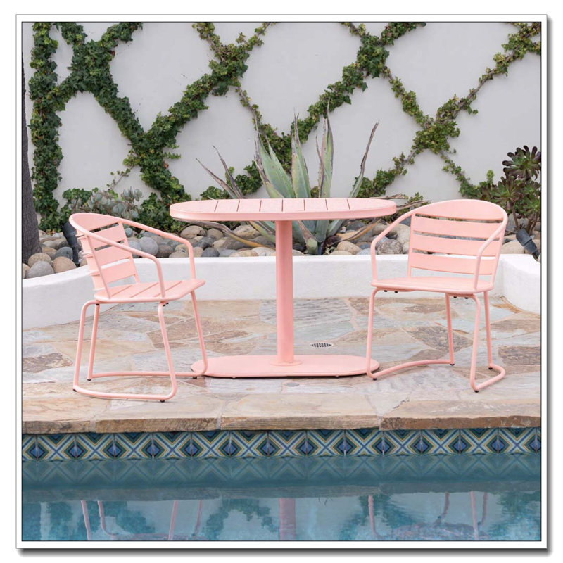 Ensemble de patio 3 pièces, Corail