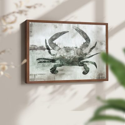 Neutral Crab I -Framed Print - Restickable