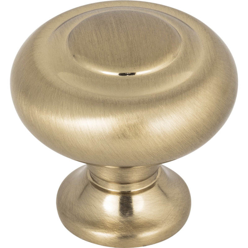 Kent 1-1/4" Diameter Mushroom Knob, Honey Bronze