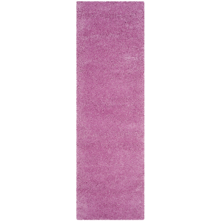 Tapis rose à poils longs Vandoren