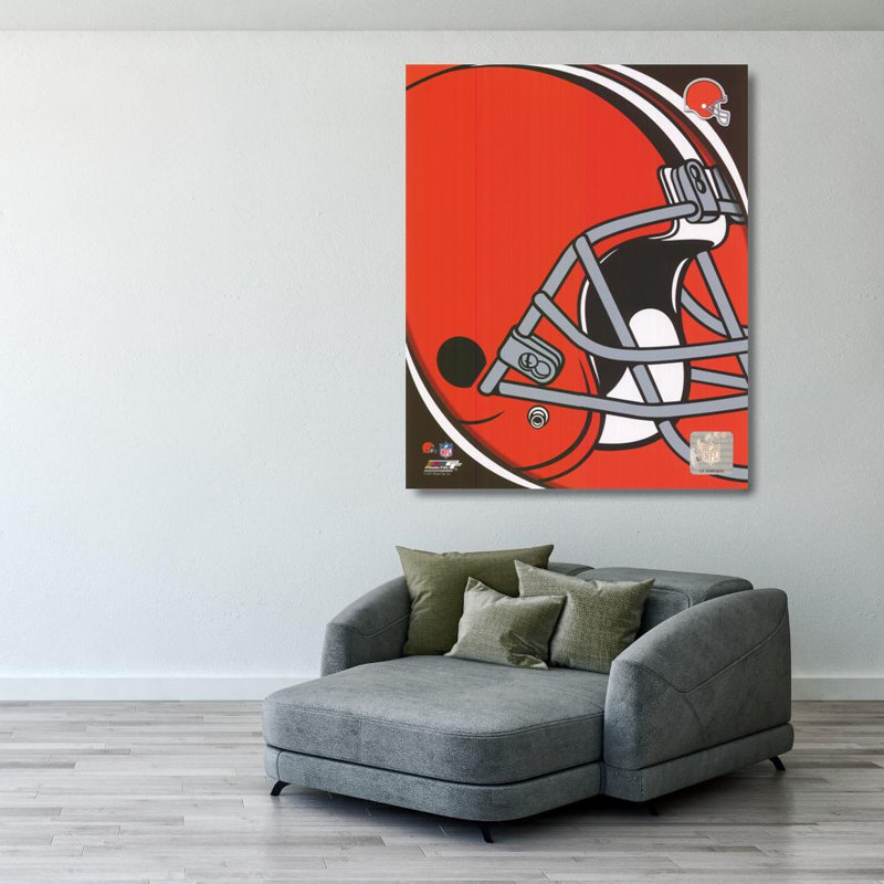 Logo Cleveland Browns 2011, H 35 po x l 28 po