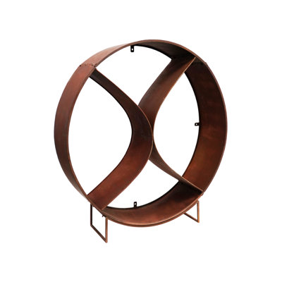 Damone 110cm W x 30cm D Metal Log Store