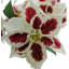 Bouquet de poinsettias artificiels 5 tiges