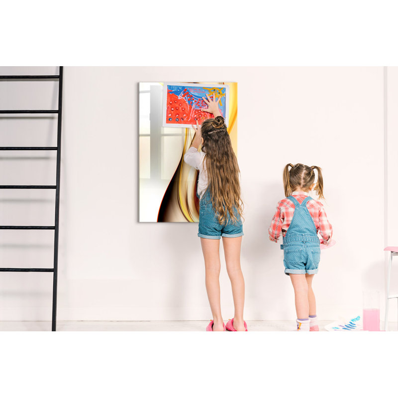 Magnetic Glass Photo Memo Board