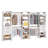 SuiteSymphony 12' W Solid Shelving Closet System
