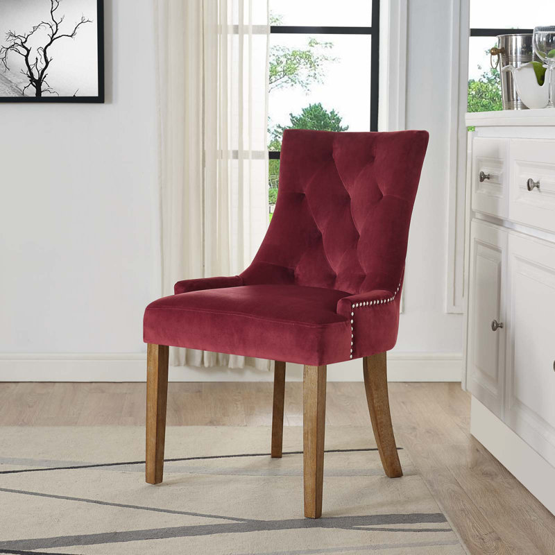 Pose Upholstered Fabric Dining Chair, Black, 1
